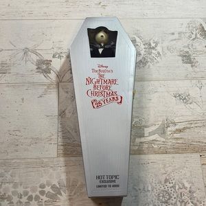 Jack Skellington Nightmare Before Christmas Disney Hot Topic Exclusive Doll